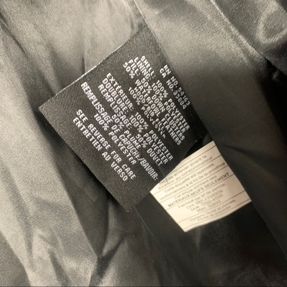 COLE HAAN Signature Long Quilted Black Jacket - Picture 9 of 9